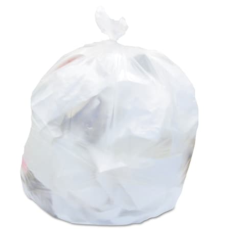 Heritage 16 gal Trash Bags, 24 in x 31 in, Standard-Duty, 6 microns, Natural V4831RN R01